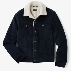 Line of Trade Montana  Fleece Lined Corduroy Trucker Jacket